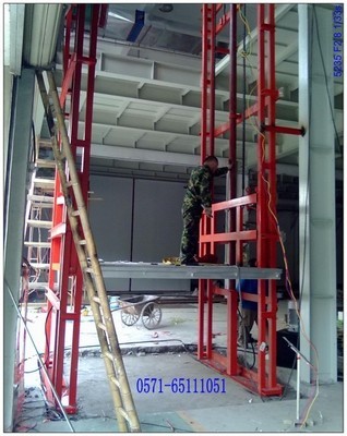 加裝液壓升降機-【效果圖,產品圖,型號圖,工程圖】-中國